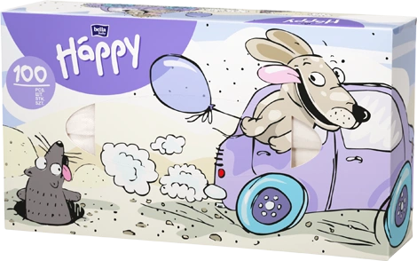 Bella Baby Happy chusteczki higieniczne 100 sztuk 