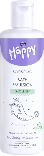 Bella Baby Happy Sensitive: émulsion pour le bain des bébés